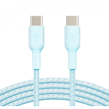 Belkin CAB004bt2MBL USB-C 至 USB-C 編織充電線纜 (藍色) (2米)